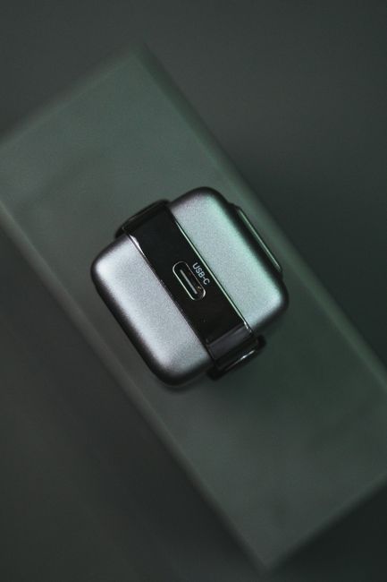 USB-Cポートのクローズアップ